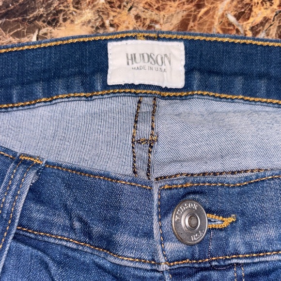 Hudson Jeans Blue Distressed Skinny - Picture 3 of 7